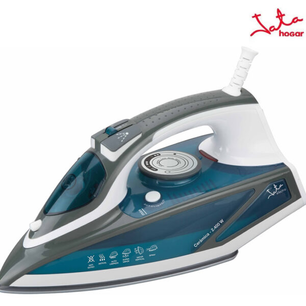 PLANCHA VAPOR JATA 2600W SUELA CERAMICA