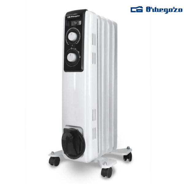 RADIADOR ACEITE ORBEGOZO 5 ELEMNT 1000 W