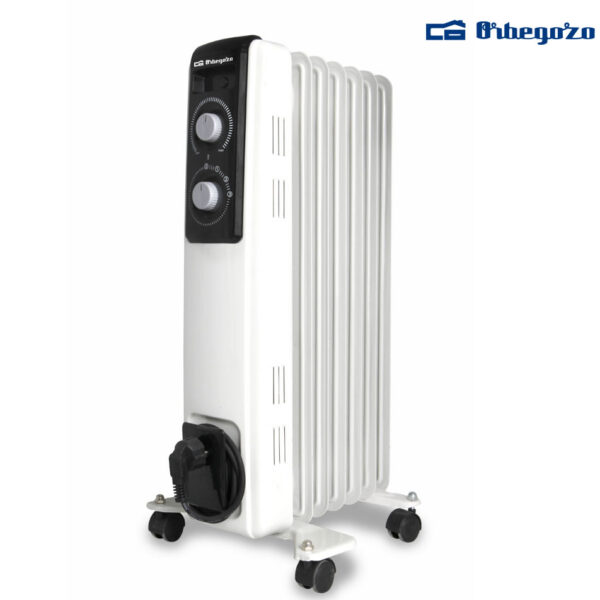 RADIADOR ACEITE ORBEGOZO 7 ELEM 1500W