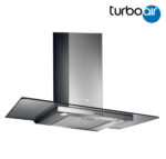 CAMPANA TURBOAIR 90 CM CRISTAL INOX
