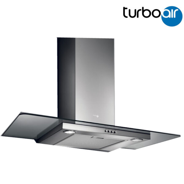 CAMPANA TURBOAIR 90 CM CRISTAL INOX