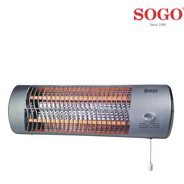 CALEFACTOR SOGO PARED 2 BARRAS CUARZO