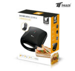 SANDWICHERA THULOS 4 CAVIDADES NEGRA - Imagen 3