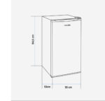 CONGELADOR VERT UNIVERSAL B. BAJO ENC. 85X50 - Imagen 2