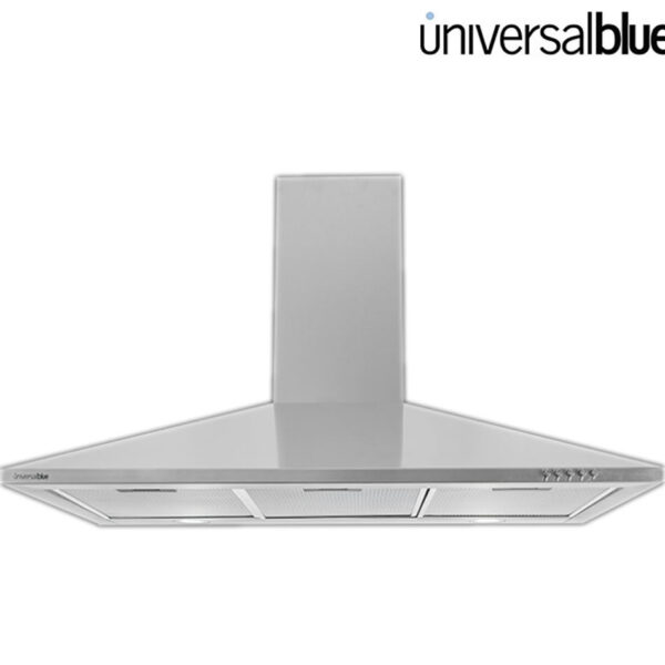 CAMPANA DECORATIVA UNIVERSAL B 90 CM INOX