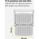 GRILL PANINI UNIVERSAL B. 700W - Imagen 4