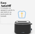 TOSTADOR UNIVERSAL B. 2 REBANADAS CORTO - Imagen 3