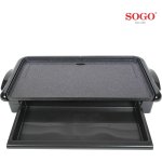 PLANCHA ASAR SOGO 46X26 CM 2000W - Imagen 2