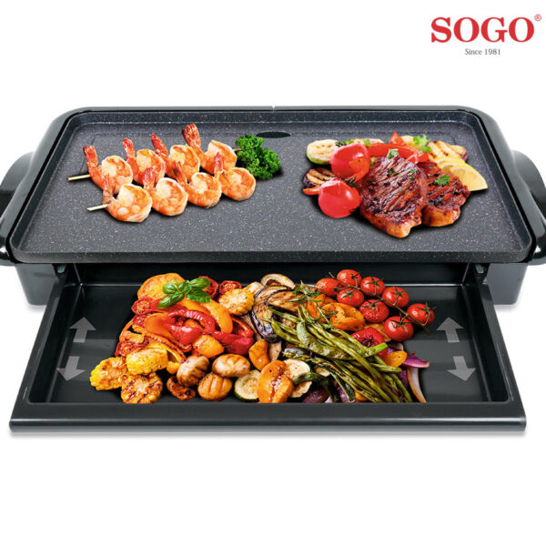 PLANCHA ASAR SOGO 46X26 CM 2000W