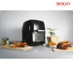 FREIDORA SOGO SIN ACEITE CON HORNO 1400W - Imagen 2