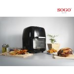 FREIDORA SOGO SIN ACEITE CON HORNO 1400W - Imagen 2
