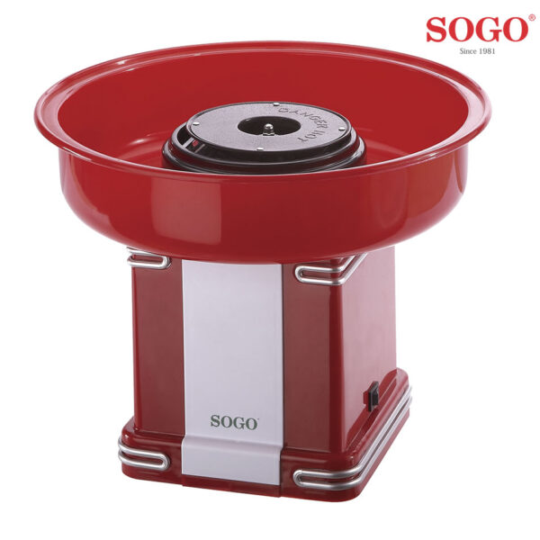 MAQUINA DE ALGODON DE AZUCAR SOGO ROJA