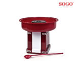 MAQUINA DE ALGODON DE AZUCAR SOGO ROJA - Imagen 2