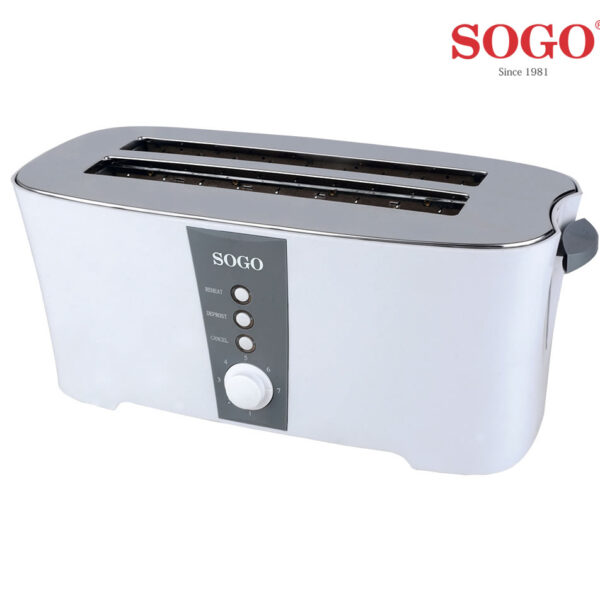TOSTADOR SOGO DELUXE 4 REBANADAS 1350W