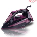 PLANCHA VAPOR SOGO CERAMICA 2800W LILA