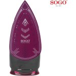 PLANCHA VAPOR SOGO CERAMICA 2800W LILA - Imagen 2
