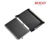 PANINI GRILL SOGO 23X14.5 INOX - Imagen 2
