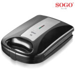 SANDWICHERA SOGO 4 REBANADAS NEGRA