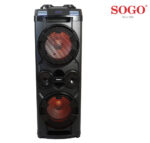 ALTAVOZ PORTATIL SOGO 2X12" 1800W USB - Imagen 3