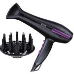 SECADOR PELO TM 2200 W NEGRO - Imagen 2