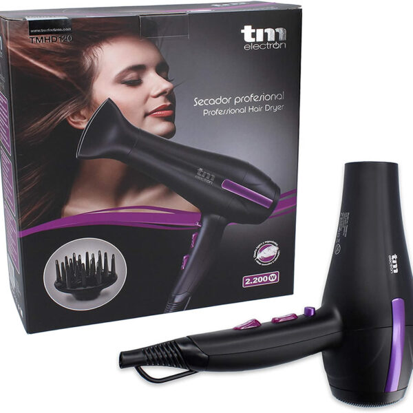 SECADOR PELO TM 2200 W NEGRO