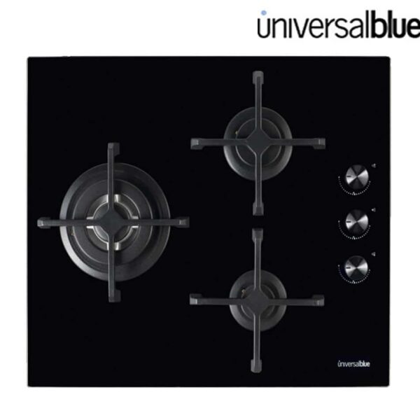 ENCIMERA CRISTAL GAS 3 F UNIVERSAL .B NEGRA