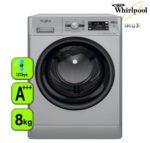 Lavadora Whirpool Inox cargar frontal