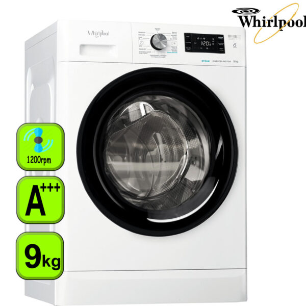 Lavadora 9kg Whirpool carga frontal