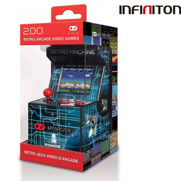 CONSOLA 200 RETRO MACHINE MY ARCADE