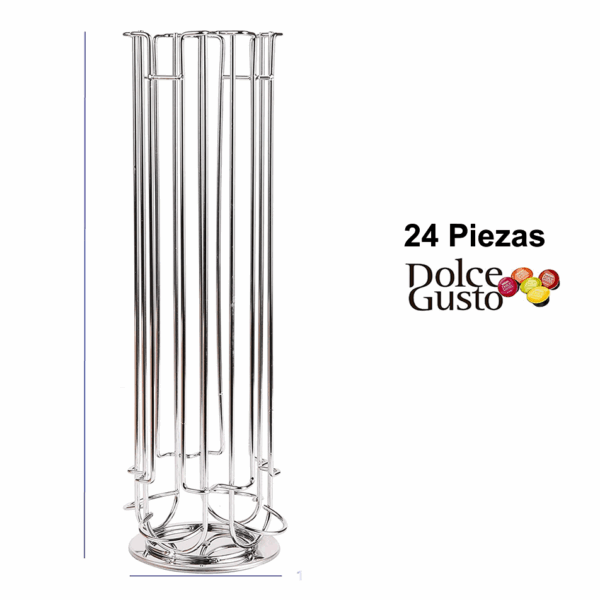 PORTA CAPSULAS GIRATORIO 24 PIEZAS GRAND