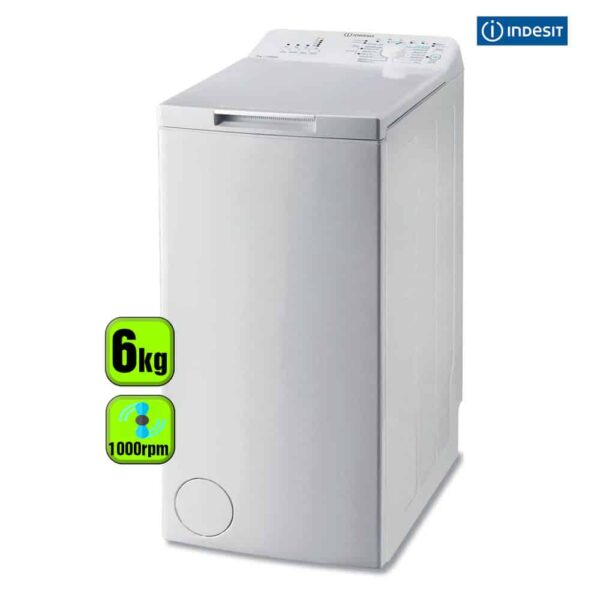 LAVADORA C/S INDESIT 6 KG 1000 RPM A+++