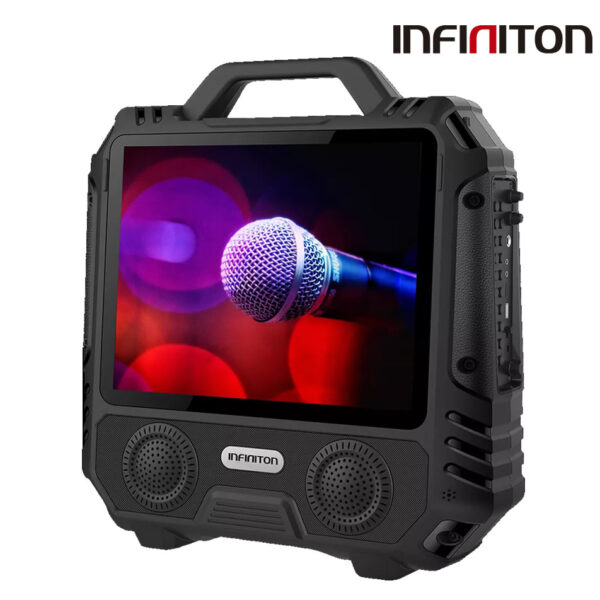 KARAOKE TV INFINITON V2 14" 40W + TRIPODE