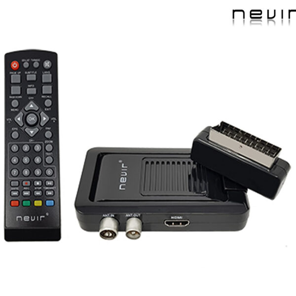 SINTONISADOR TDT 2 NEVIR HD SCART