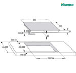 VITRO INDUCCION HISENSE 3.F ZONA FLEX - Imagen 2