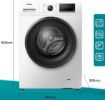 LAVADORA HISENSE 8 KG 1200 RPM A+++ VAPOR - Imagen 3