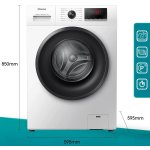 LAVADORA HISENSE 8 KG 1200 RPM A+++ VAPOR - Imagen 3