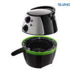 FREIDORA SIN ACEITE SILVANO 2 L NEGRA - Imagen 2