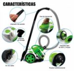 ASPIRADOR SIN BOLSA SILVANO 700W 1.5 L VERDE - Imagen 2