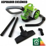 ASPIRADOR SIN BOLSA SILVANO 700W 1.5 L VERDE - Imagen 3