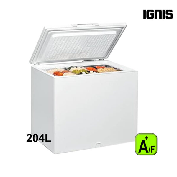 CONGELADOR HORIZONTAL IGNIS 204 L A+