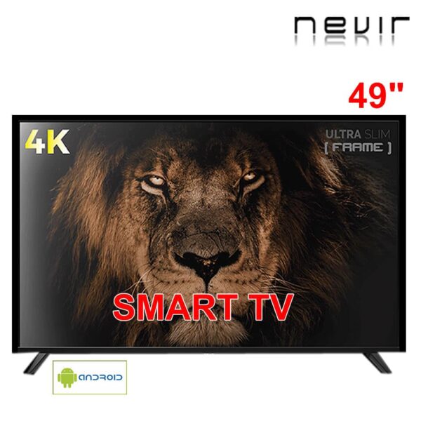 PANTALLA LED NEVIR 49" 4K SMART TV