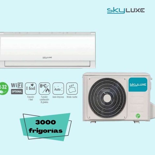 AIRE ACONDICIONADO SKYLUXE 3000 FRIGORIAS