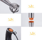 BATIDORA VARILLA JATA 1000 W INOX/NARANJA - Imagen 3