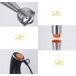 BATIDORA VARILLA JATA 1000 W INOX/NARANJA - Imagen 3