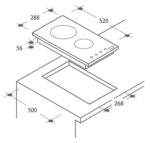 VITROCERAMICA MODULAR CANDY 2.F INDUCCION - Imagen 2