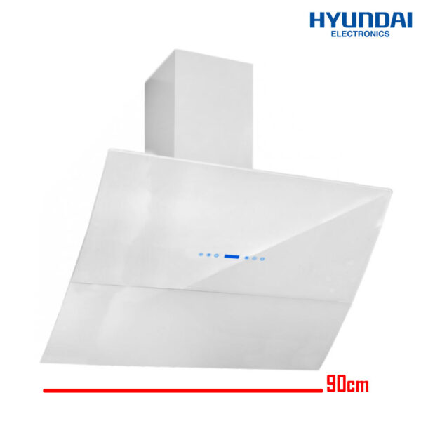 CAMPANA HYUNDAI CRISTAL BLANCO 90 CM AUTOMAT