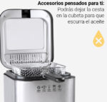 FREIDORA UNIVERSAL. B 1.5 KL 900 W INOX - Imagen 5