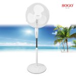 VENTILADOR PIE REDONDO SOGO 40 CM