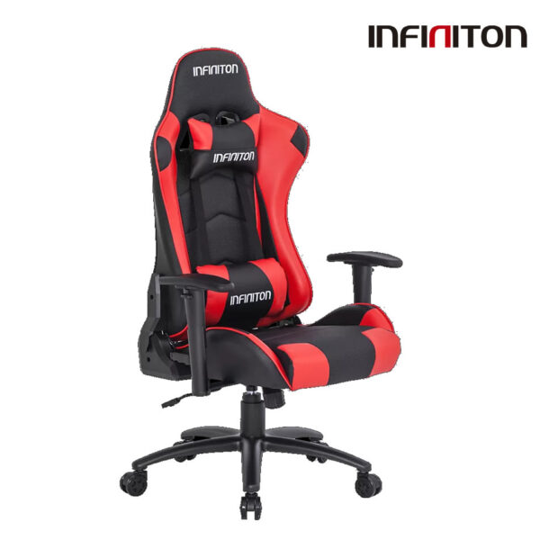 SILLON GAMER INFINITON RECLINABLE ROJO VER 2