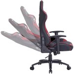 SILLON GAMER INFINITON RECLINABLE ROJO VER 2 - Imagen 2
